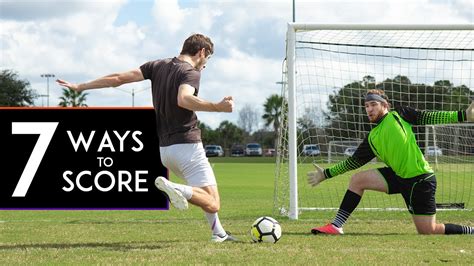 ways to score in soccer.